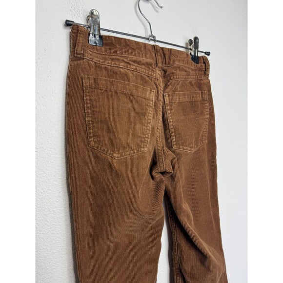 H&M Boys 6X Pants Brown  Slim Fit Corduroy Cotton Elastic Waist - Picture 6 of 12